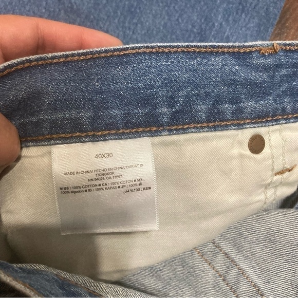 OLD NAVY JEANS boot cut 40/30 GUC - Picture 11 of 12